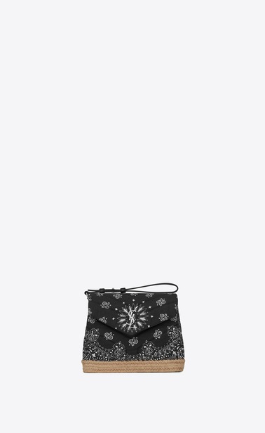 LOULOU toy bag in a bandana fabric